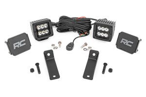 Can-Am Maverick Sport LED Light Kit - Rear - Rough Country - Spot - Black